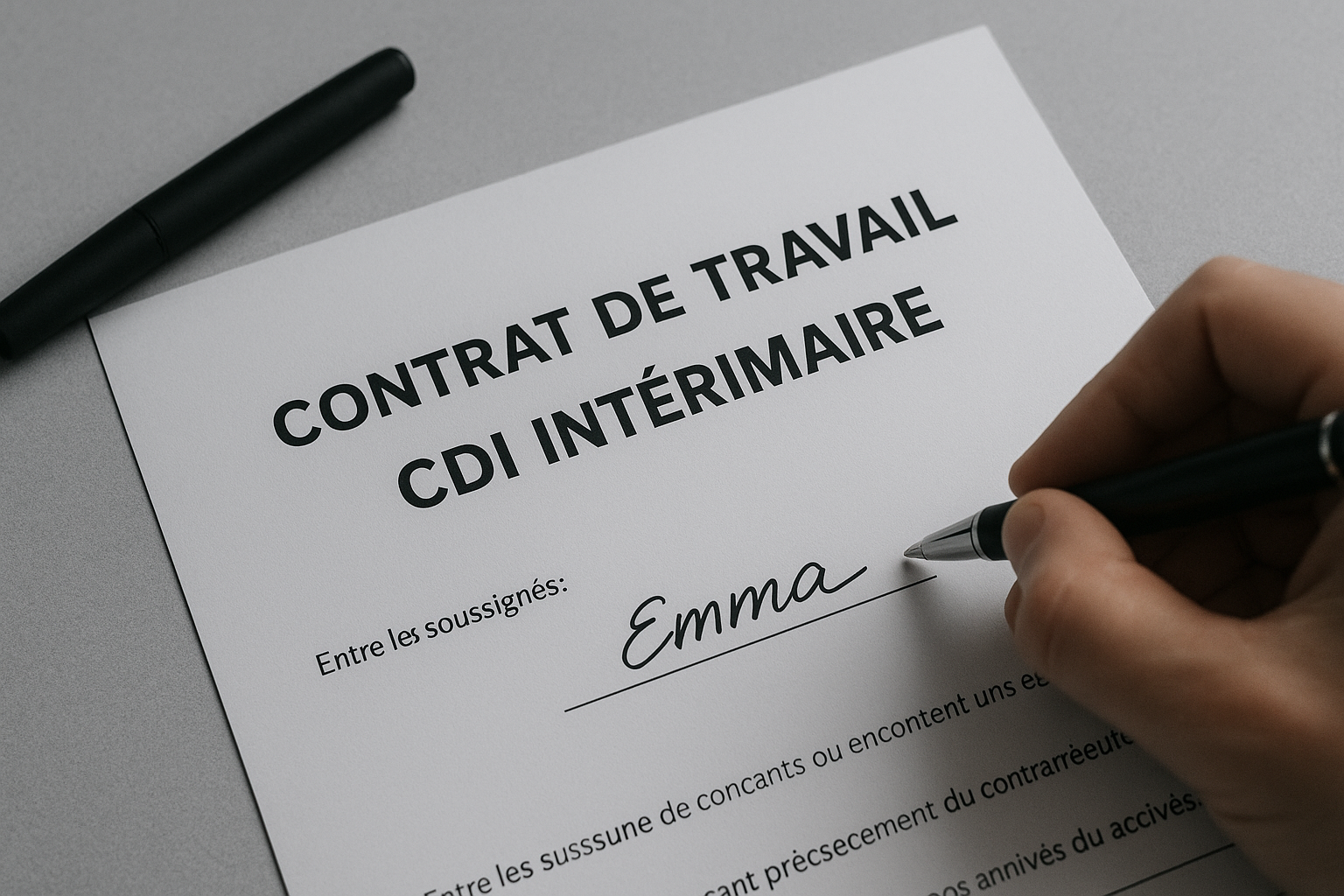 CDI INTERIMAIRE